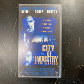 City Of Industry - pelon kaupunki VHS (VG+/M-) -jännitys-